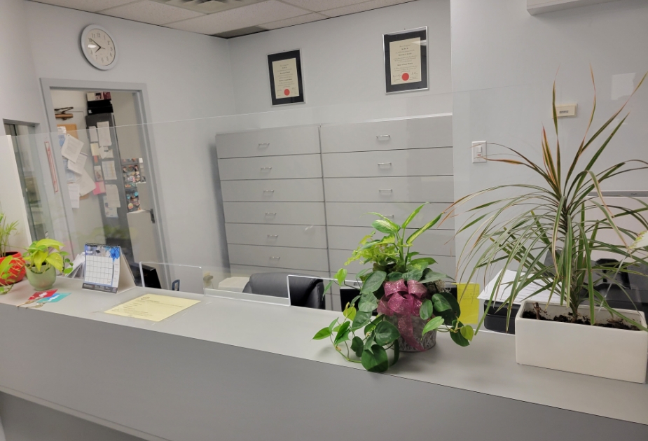 Front desk at Meadowvale Family Dentistry