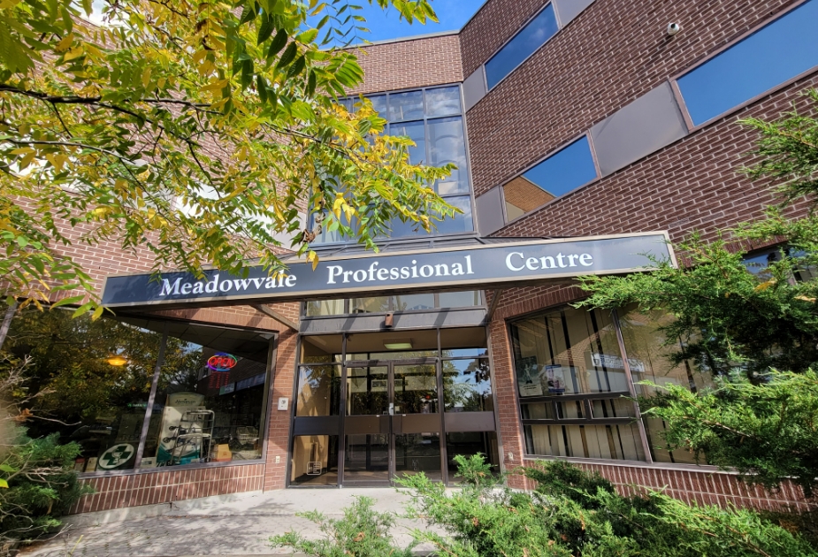 Exterior of Meadowvale Professional Centre building